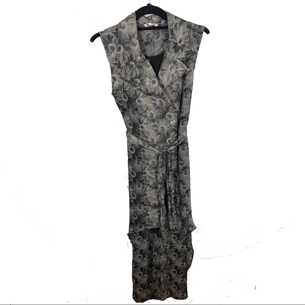 VOLCOM NATALIE SUAREZ TRENCH DRESS SIZE SM